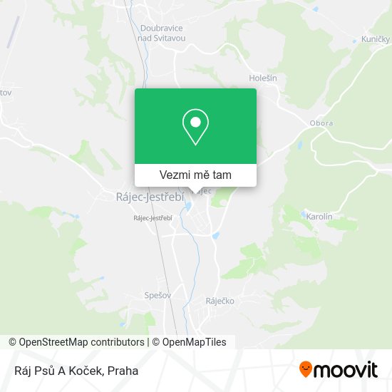 Ráj Psů A Koček mapa