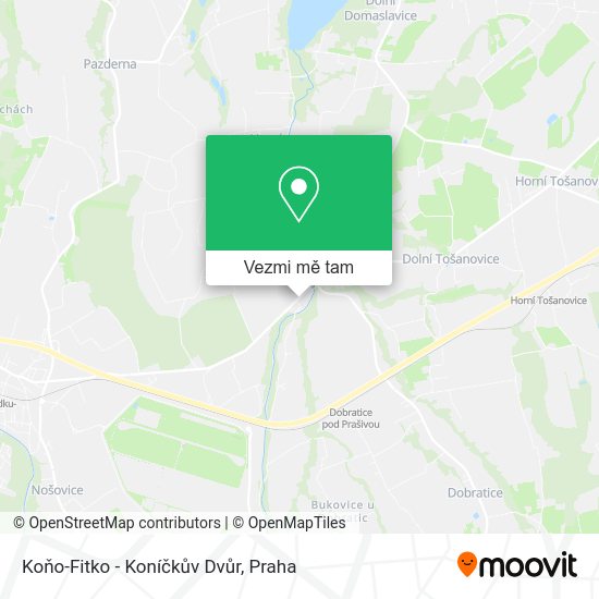 Koňo-Fitko - Koníčkův Dvůr mapa