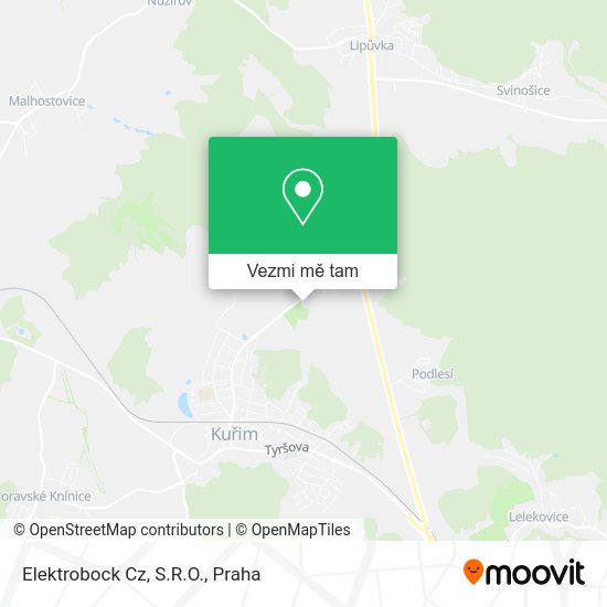 Elektrobock Cz, S.R.O. mapa