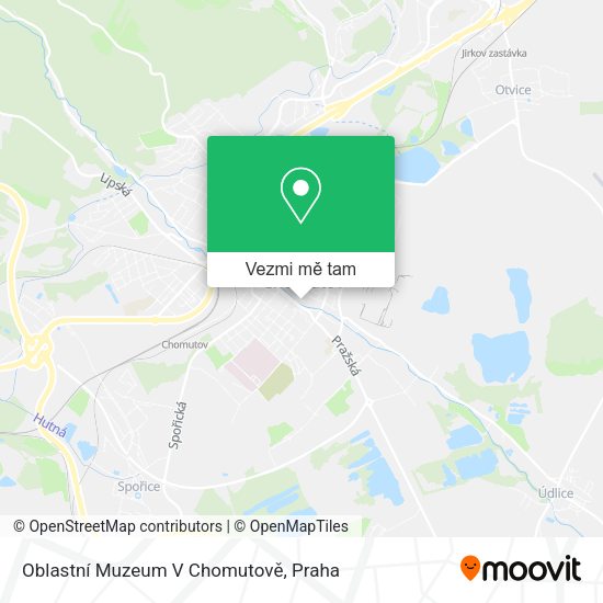 Oblastní Muzeum V Chomutově mapa