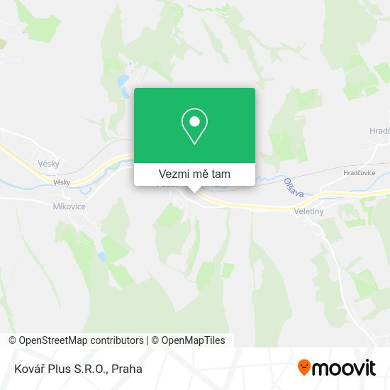 Kovář Plus S.R.O. mapa