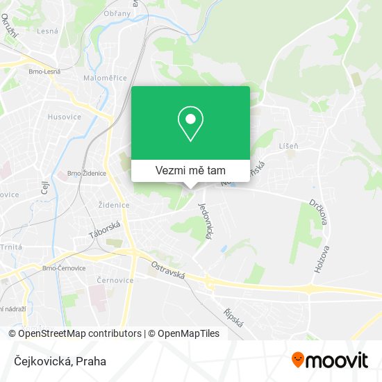 Čejkovická mapa