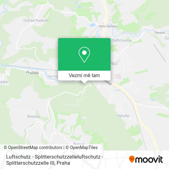 Luftschutz - Splitterschutzzelleluftschutz - Splitterschutzzelle III mapa