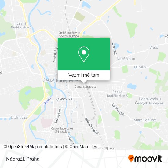Nádraží mapa
