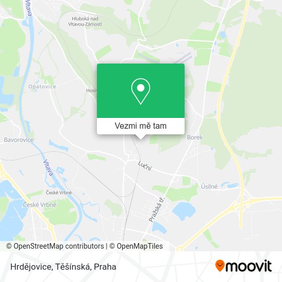 Hrdějovice, Těšínská mapa