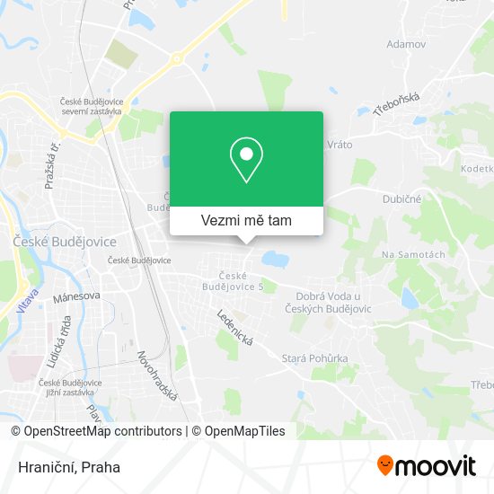 Hraniční mapa