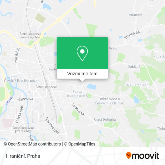 Hraniční mapa