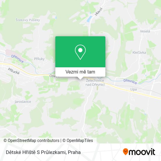Dětské Hřiště S Průlezkami mapa