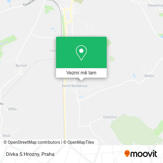 Dívka S Hrozny mapa