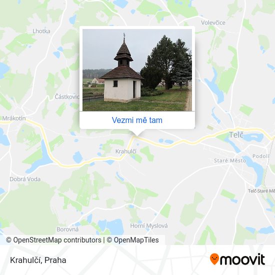 Krahulčí mapa