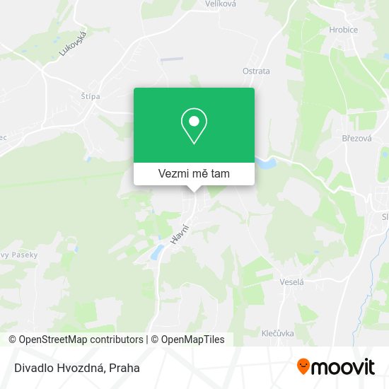 Divadlo Hvozdná mapa
