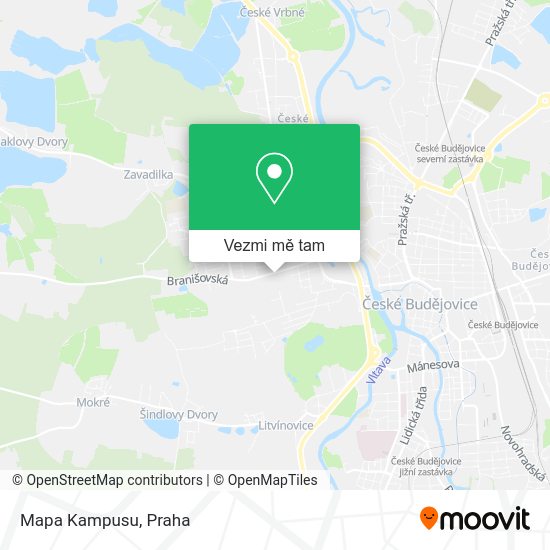 Mapa Kampusu mapa
