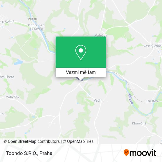 Toondo S.R.O. mapa