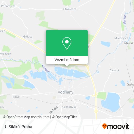 U Siláků mapa