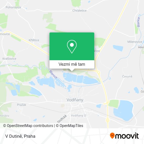 V Dutině mapa