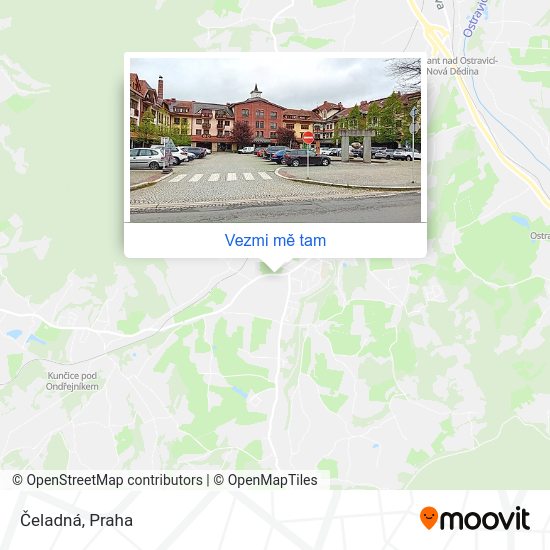 Čeladná mapa