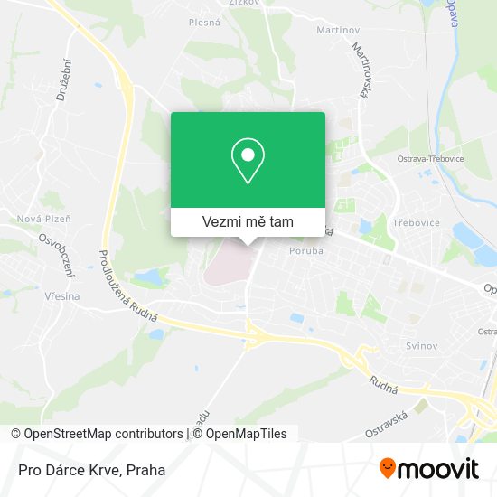 Pro Dárce Krve mapa