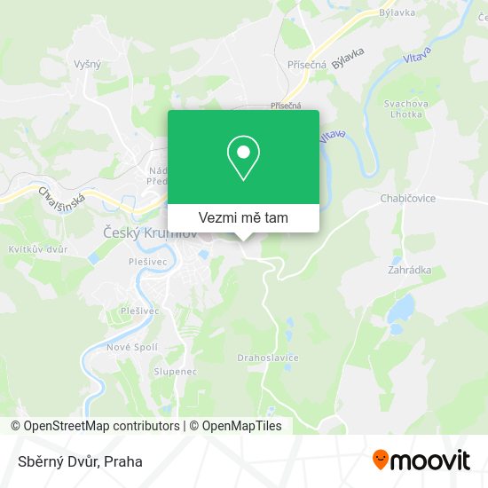 Sběrný Dvůr mapa