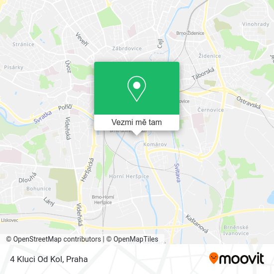 4 Kluci Od Kol mapa