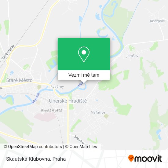 Skautská Klubovna mapa