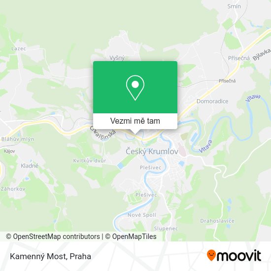 Kamenný Most mapa
