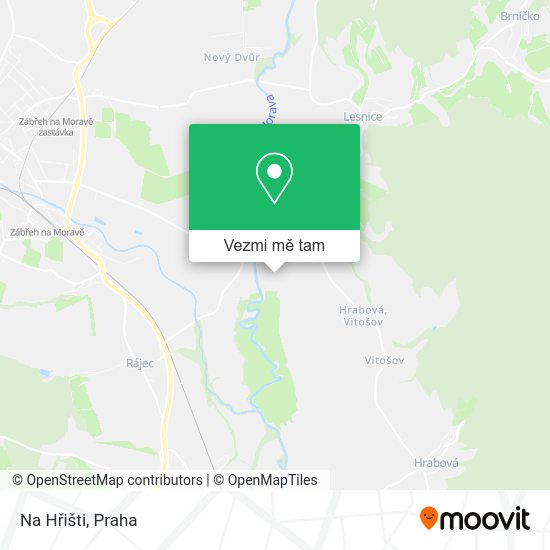 Na Hřišti mapa