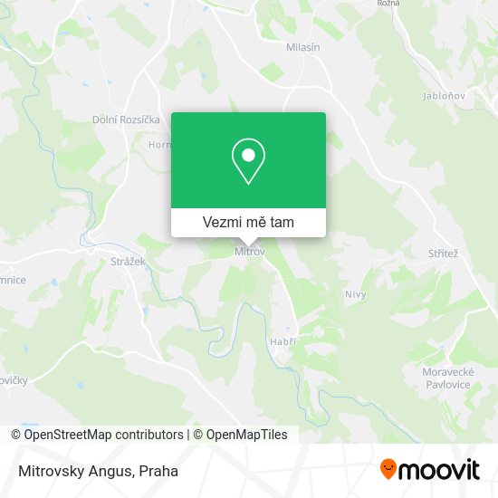 Mitrovsky Angus mapa