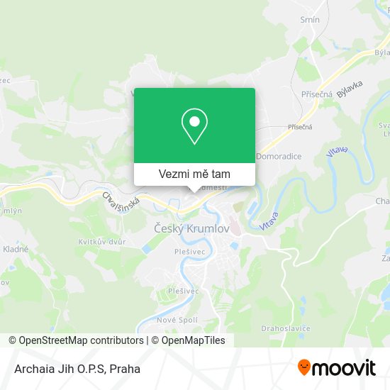 Archaia Jih O.P.S mapa