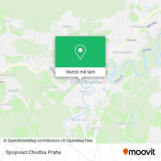 Spojovací Chodba mapa