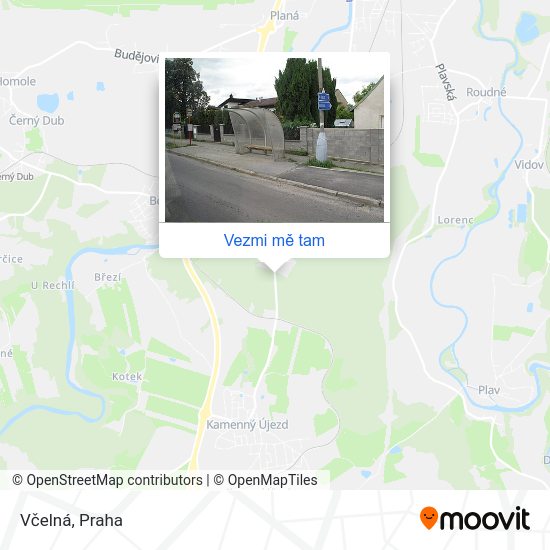 Včelná mapa