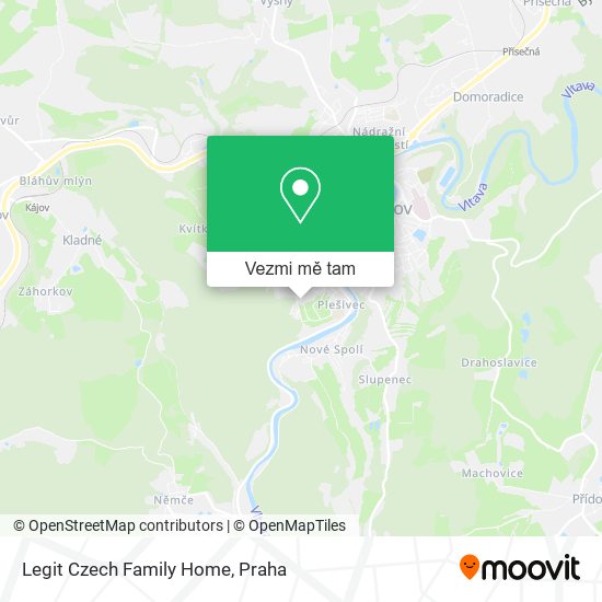 Legit Czech Family Home mapa