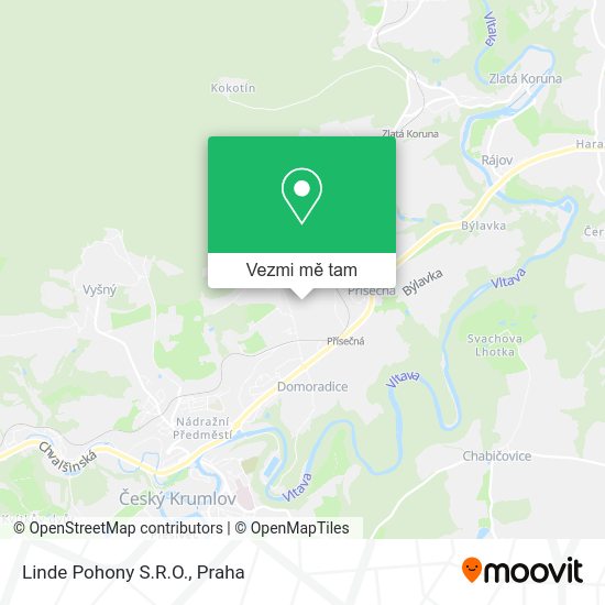 Linde Pohony S.R.O. mapa