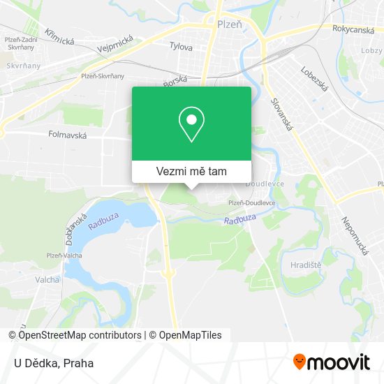 U Dědka mapa