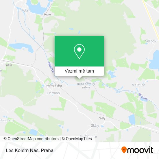 Les Kolem Nás mapa