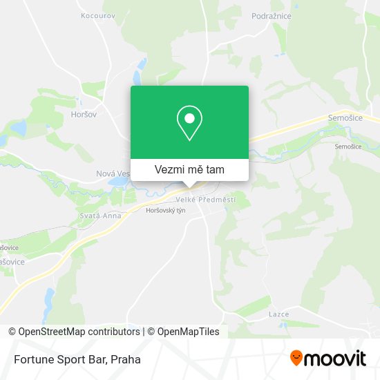 Fortune Sport Bar mapa
