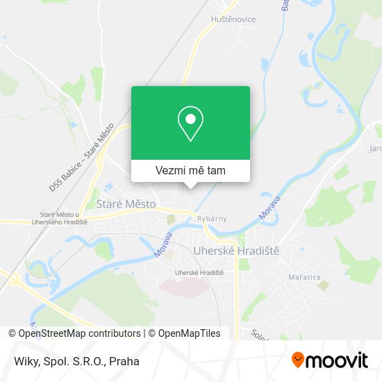 Wiky, Spol. S.R.O. mapa