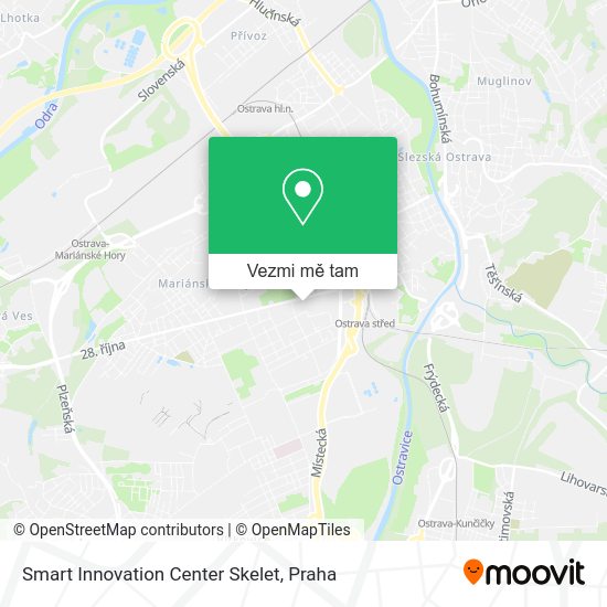 Smart Innovation Center Skelet mapa