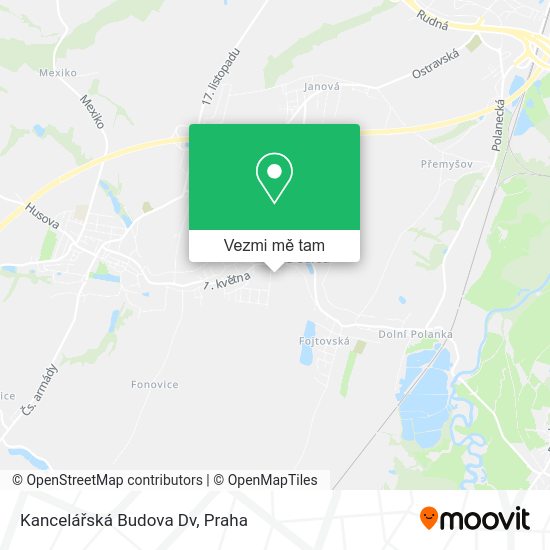 Kancelářská Budova Dv mapa