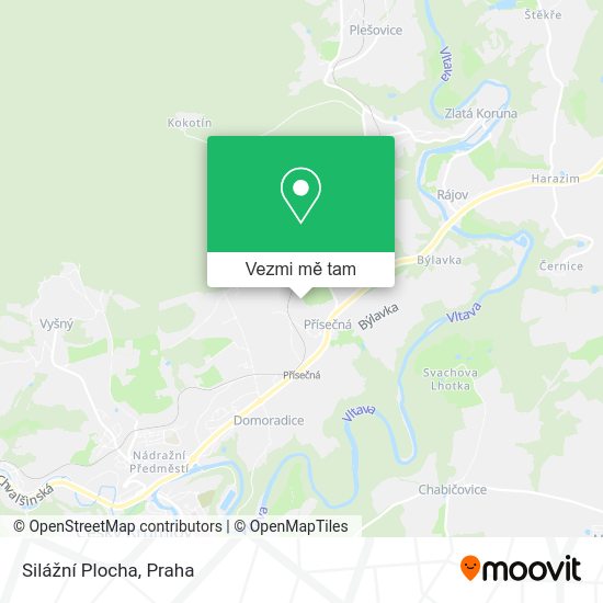 Silážní Plocha mapa