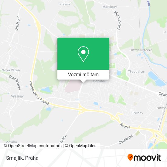 Smajlík mapa