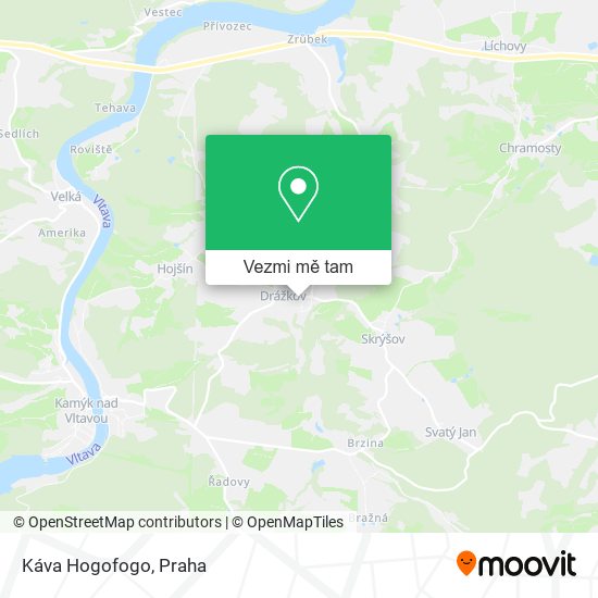 Káva Hogofogo mapa