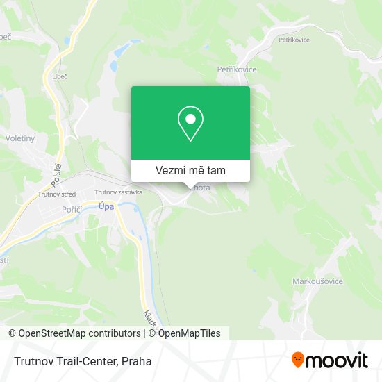 Trutnov Trail-Center mapa