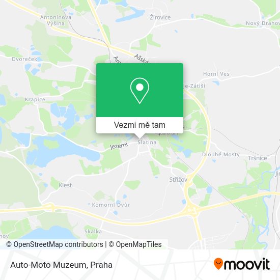 Auto-Moto Muzeum mapa
