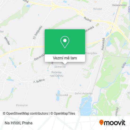 Na Hřišti mapa