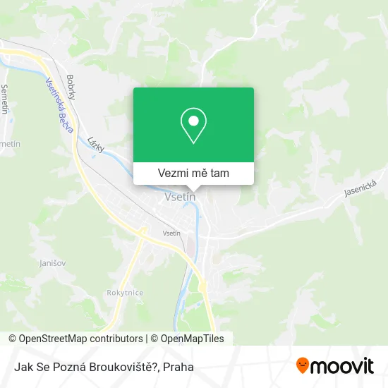 Jak Se Pozná Broukoviště? mapa
