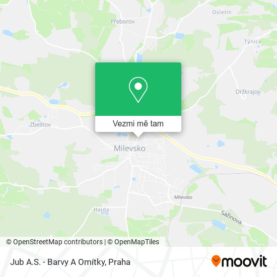 Jub A.S. - Barvy A Omítky mapa