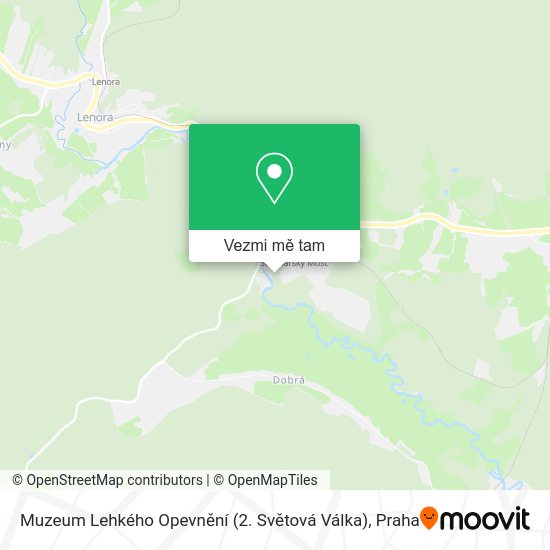 Muzeum Lehkého Opevnění (2. Světová Válka) mapa