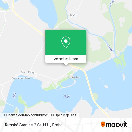 Římská Stanice 2.St. N.L. mapa