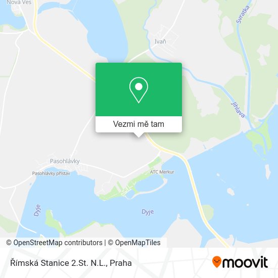 Římská Stanice 2.St. N.L. mapa