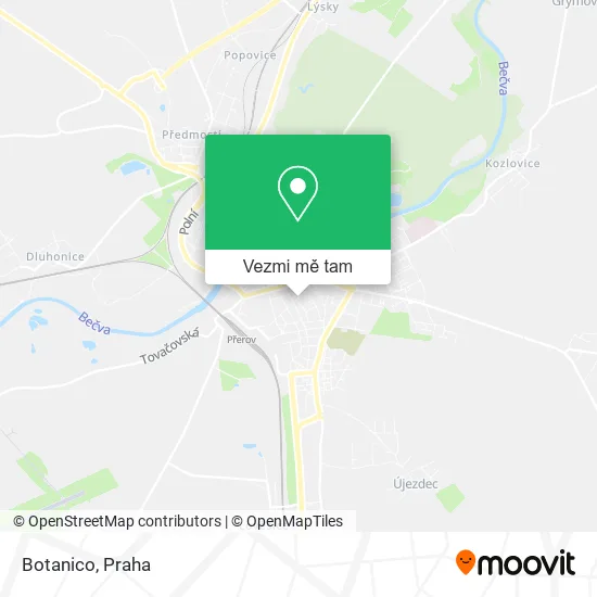 Botanico mapa